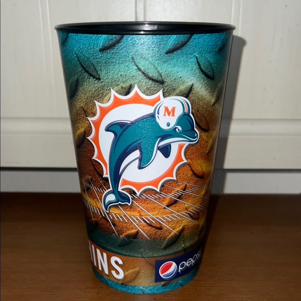 Miami Dolphins Coated Souvenir Cup
